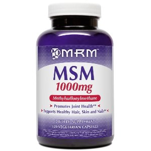 Higher dosage MSM from MRM gets you more relief for less money..